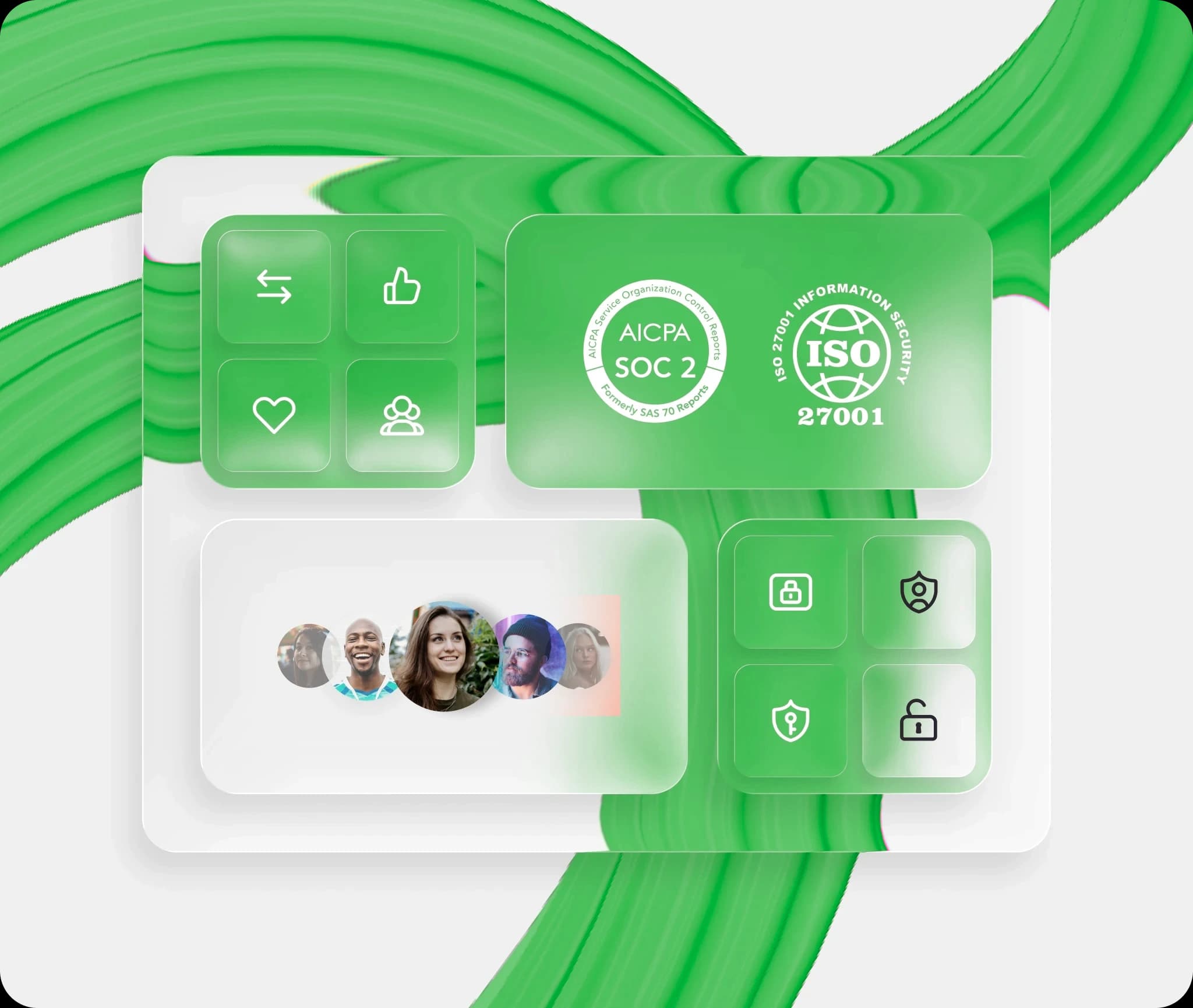 Enterprise compliance and access illustration