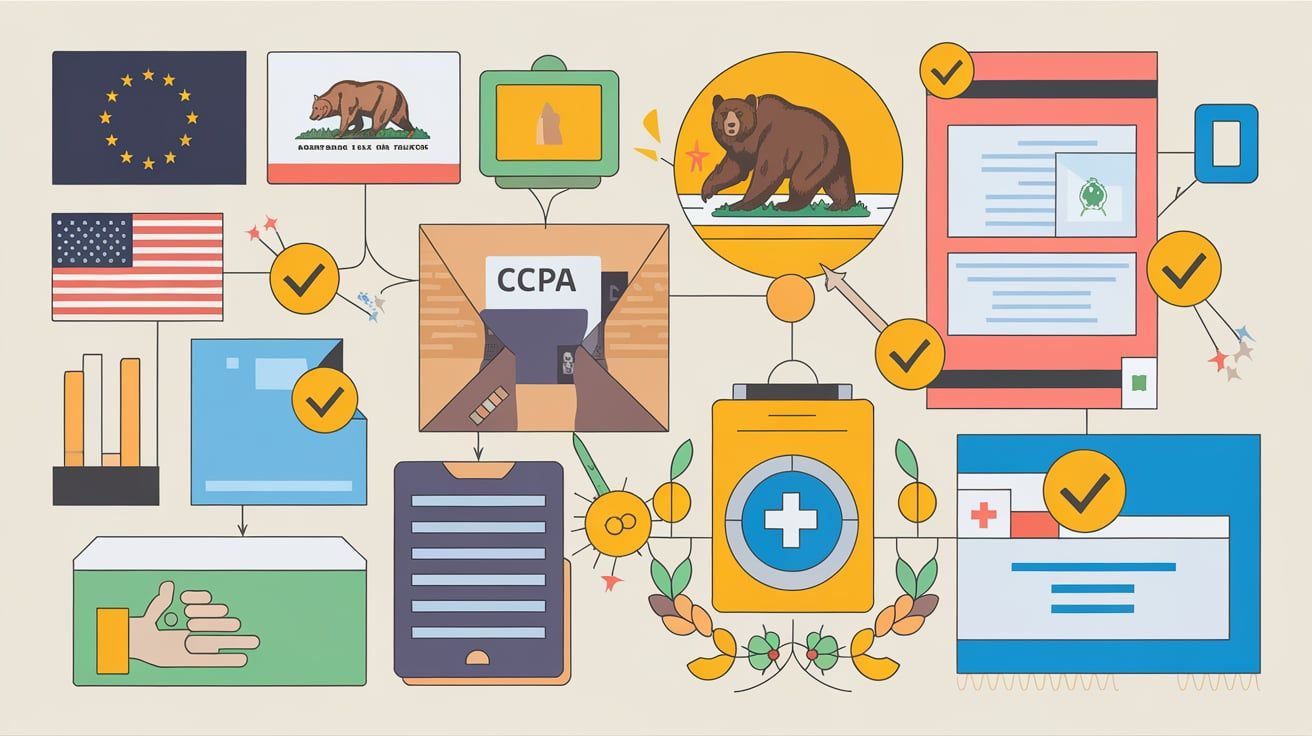 A Visual Guide to Privacy Laws: GDPR, CCPA, PECR & More