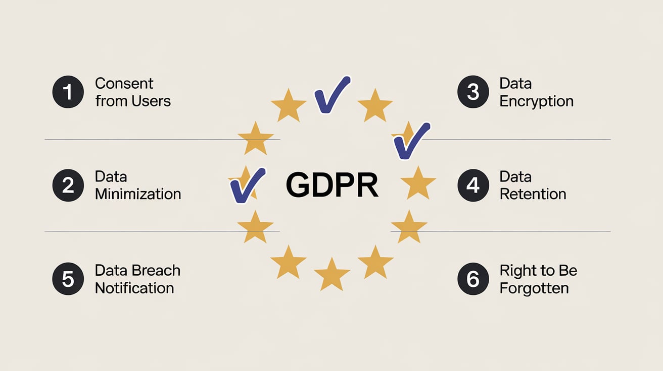 Visual Representation of GDPR Requirements