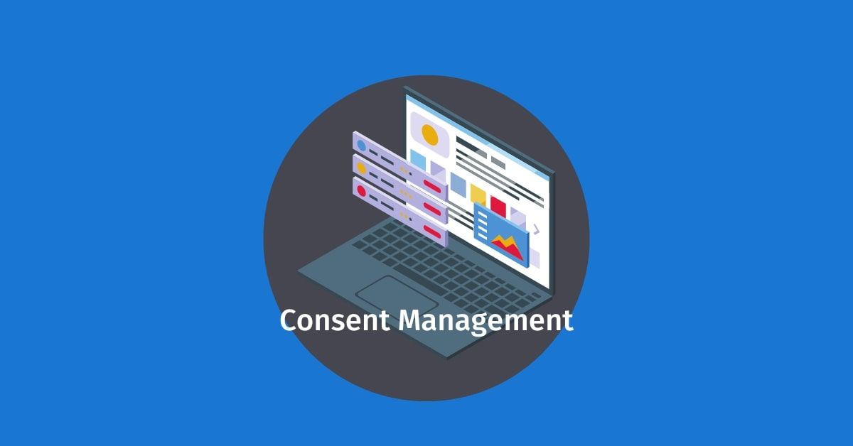 A consent management platform collecting and recording a visitor's cookie preferences