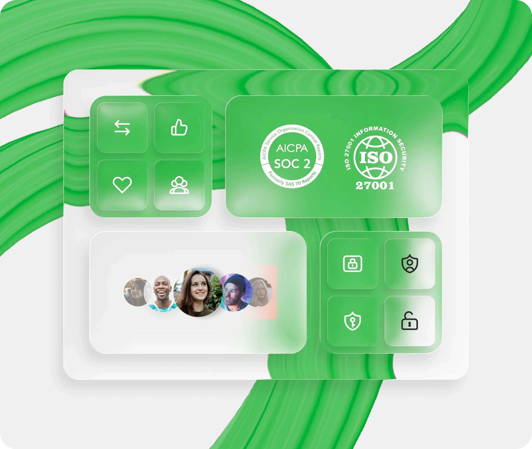 Enterprise compliance and access illustration